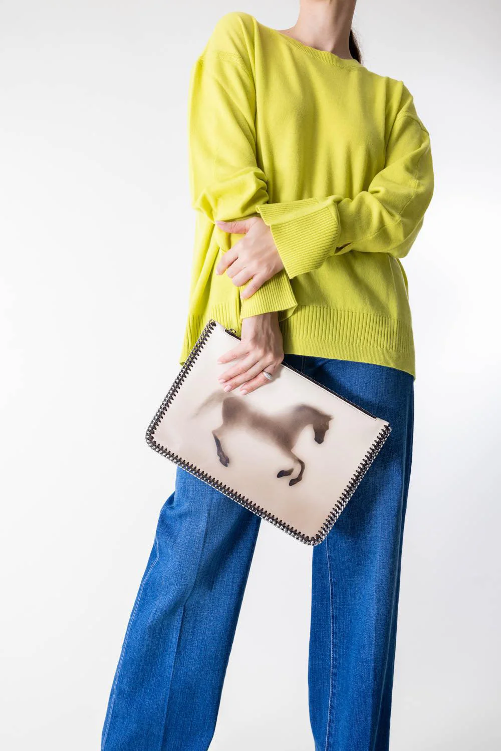 Fallabella Zippered Pouch - Faded Horse - Image 3