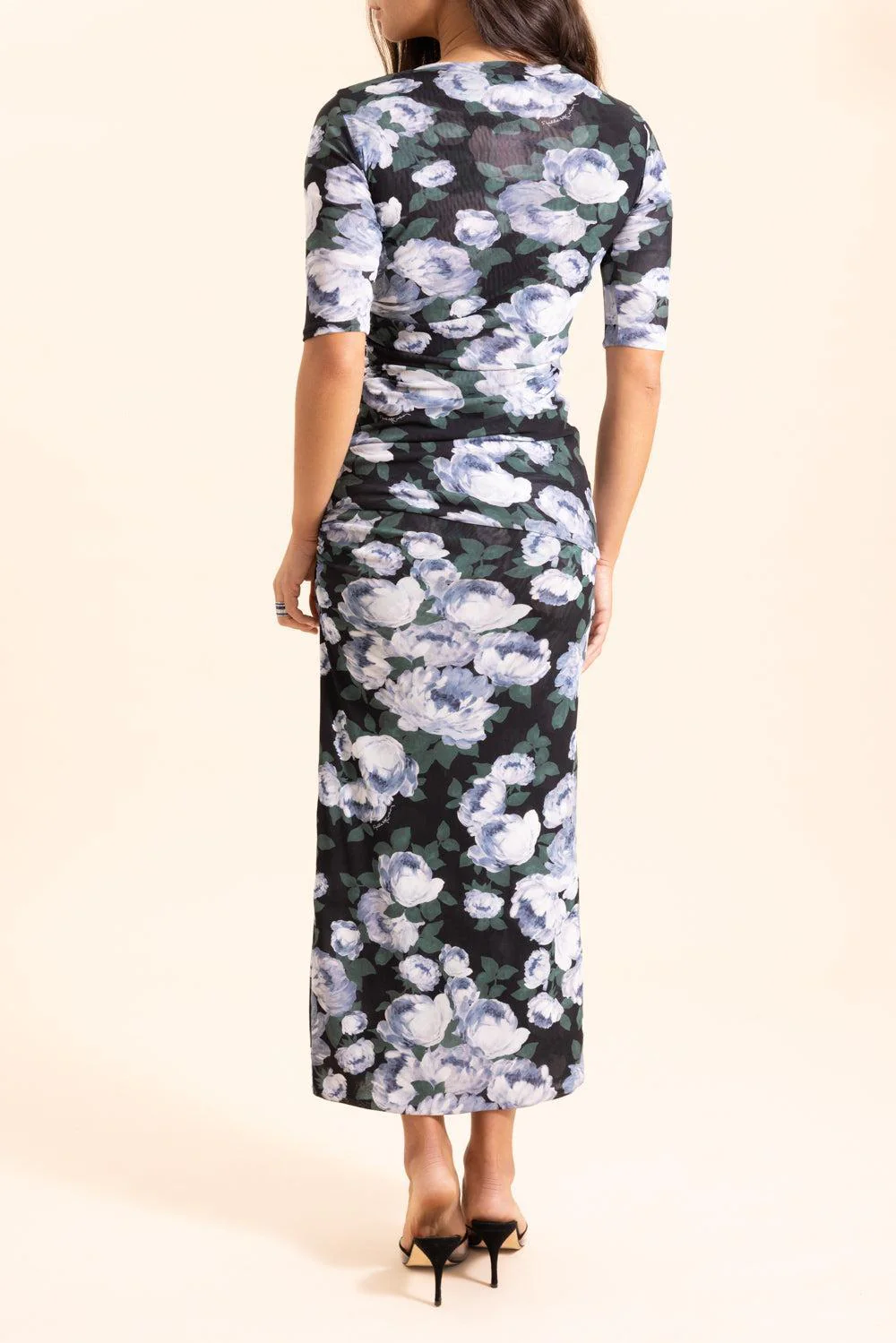 Three Quarter Sleeve Floral Top - Image 4