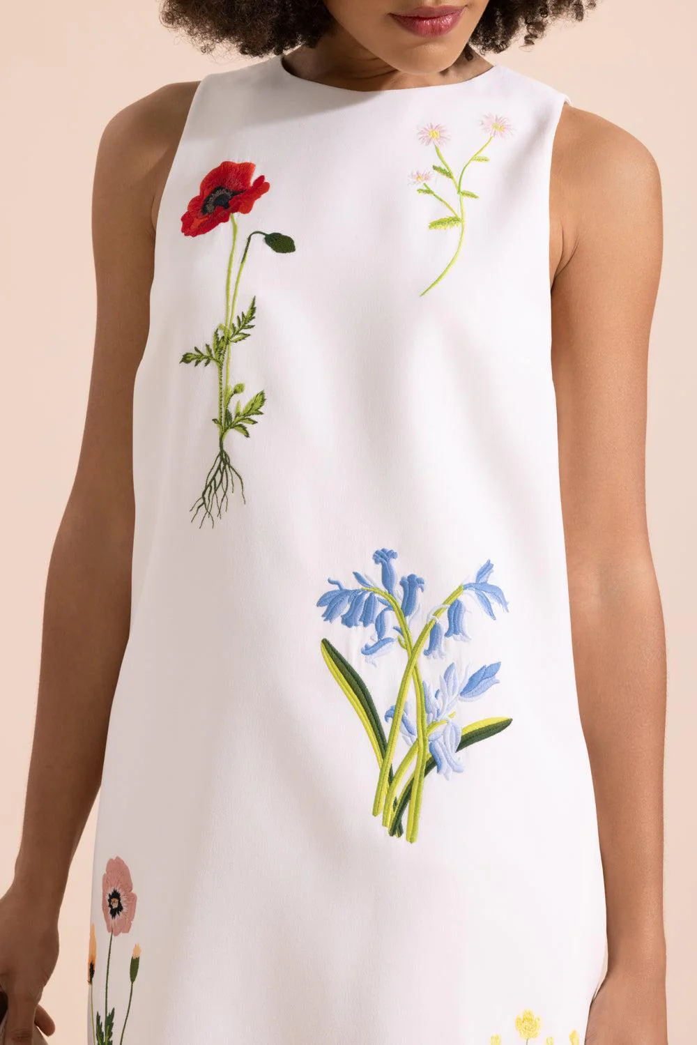 Floral Mini Shift Dress - Image 3