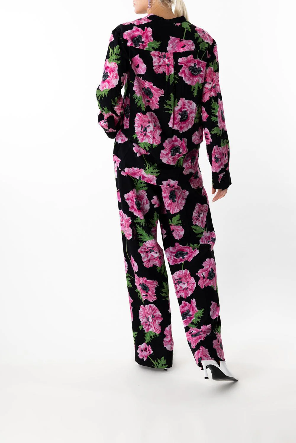 Iconic Poppy Print Shirt - Image 4