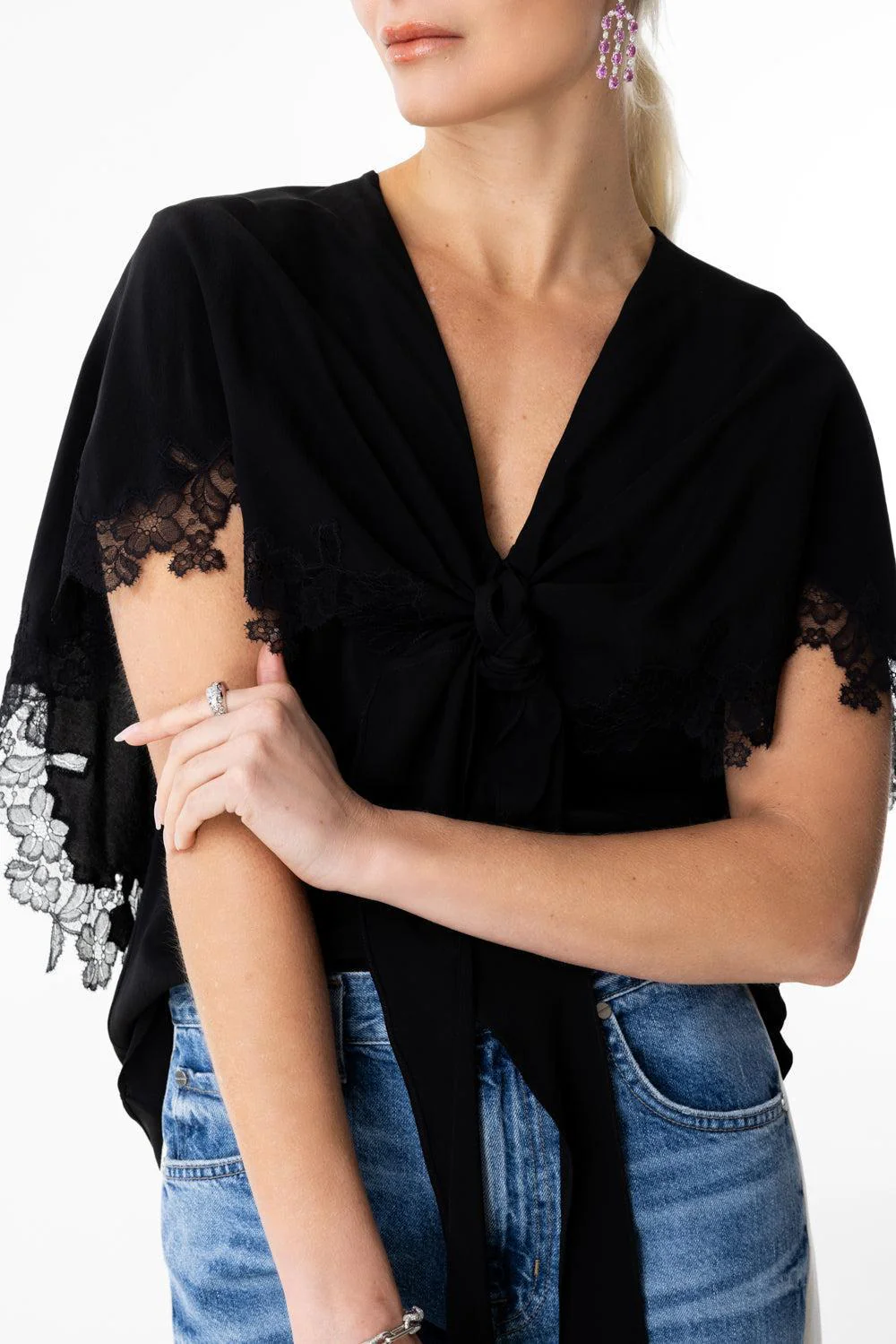 Lace Detailed Top - Image 3