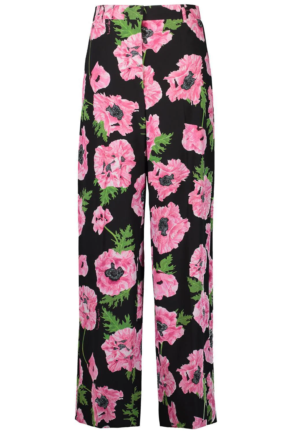 Poppy Print Trousers