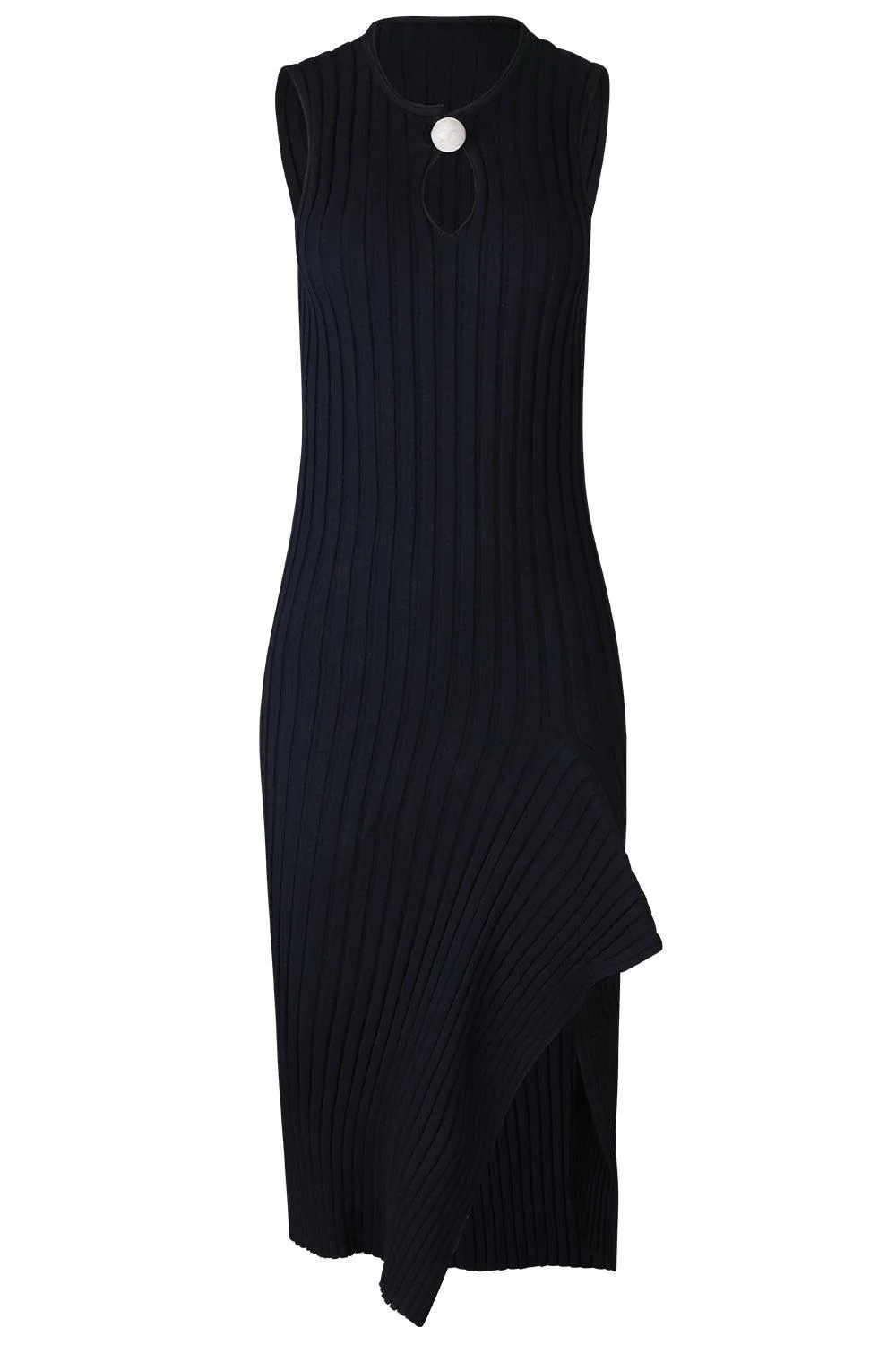 Ribbed Midi Dress