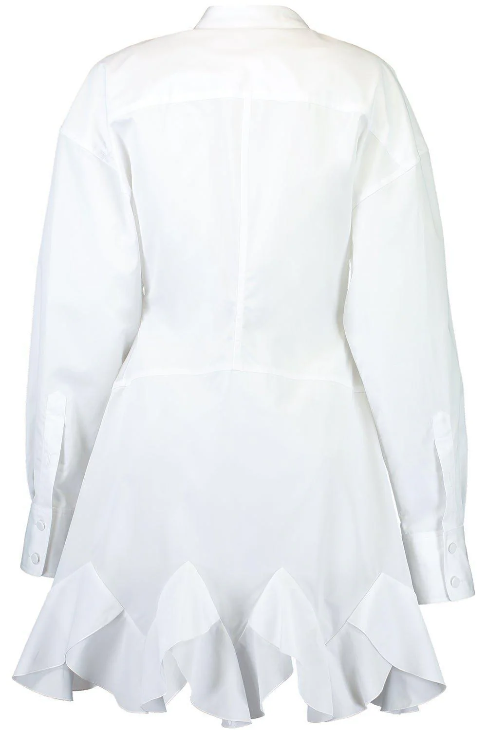 Ruffled Shirt Dress - Image 3