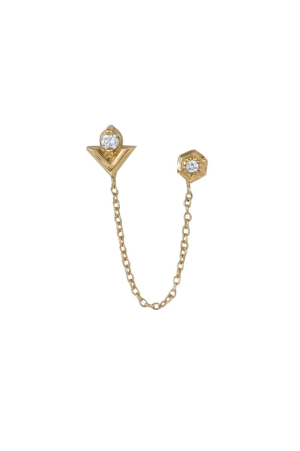 Lyra X Movement Hex Earring