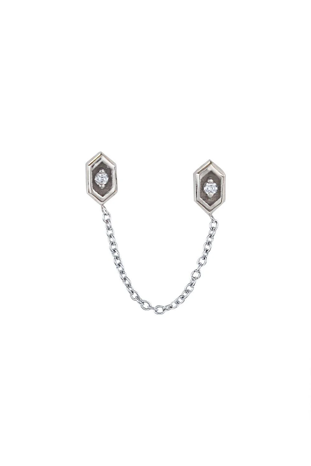 Two Hexagon Movement Earring
