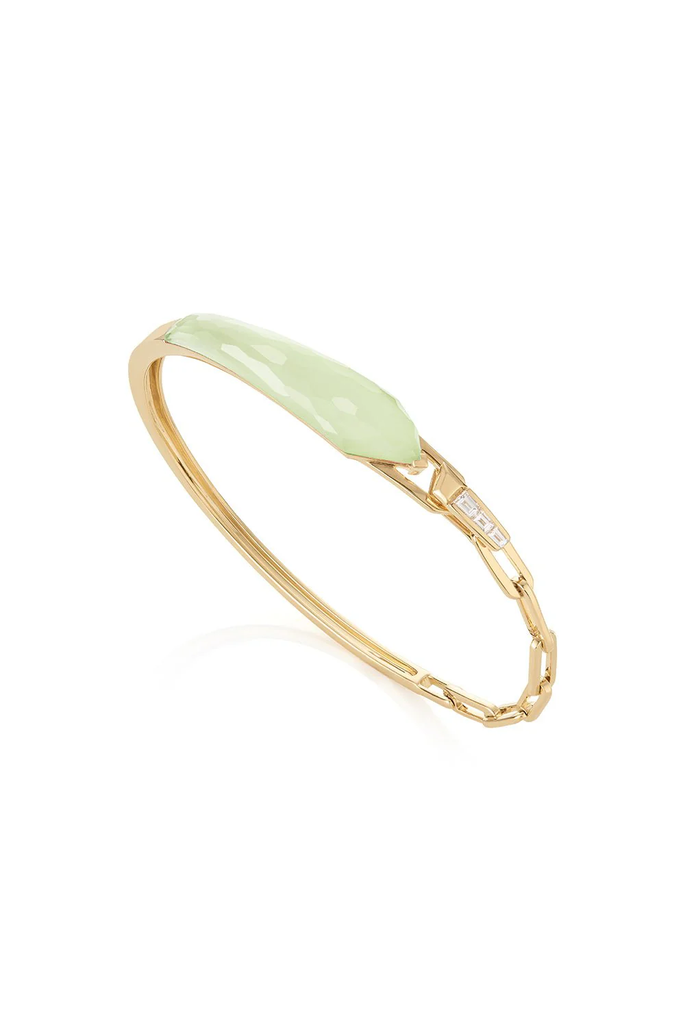 Crystal Haze Shard Slimline Linked Bracelet