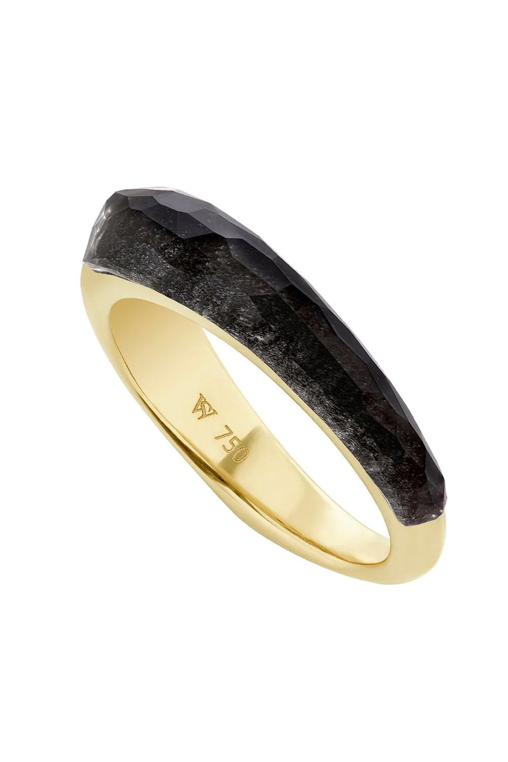 Crystal Haze Shard Stack Ring