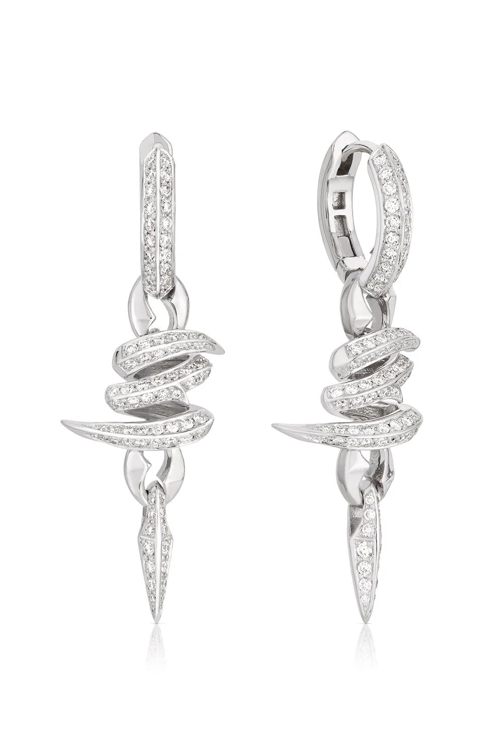 Entwined Drop Earrings