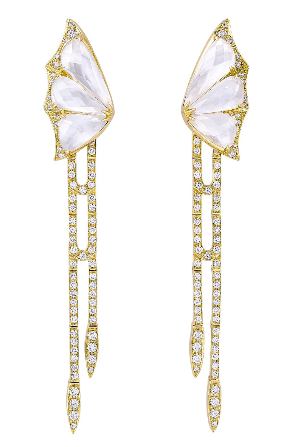 Fly By Night Detachable Drop Earrings