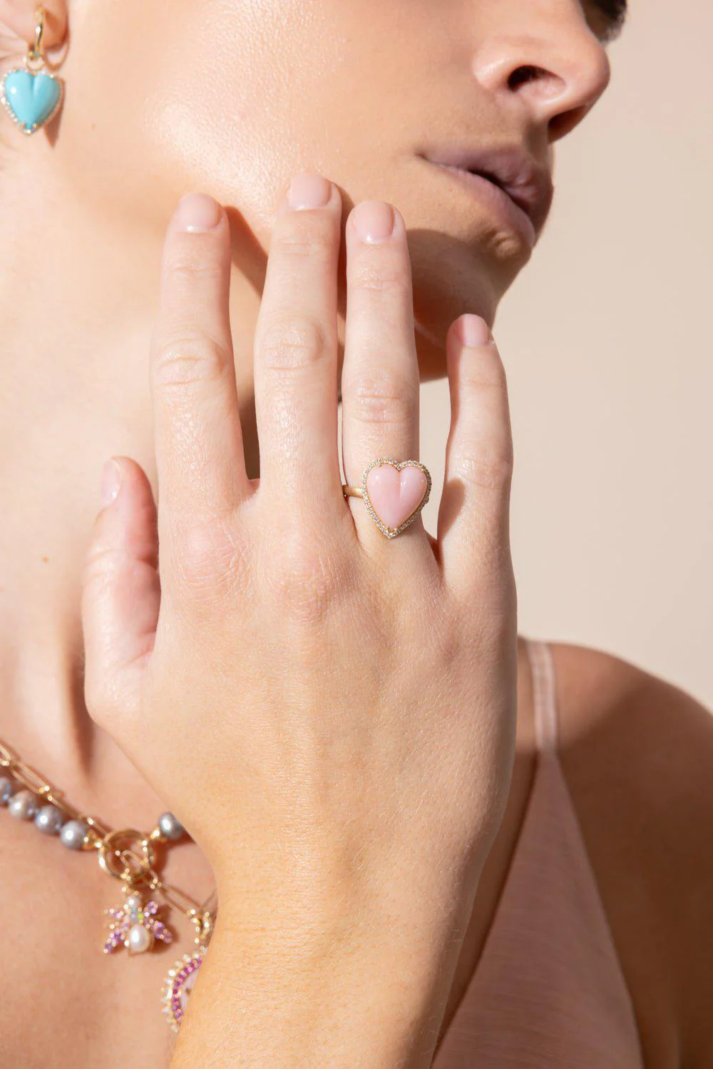 Pink Opal Alana Ring - Image 3