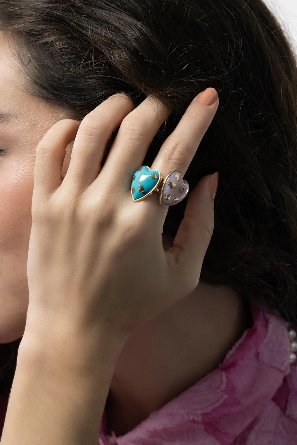 Pink Opal Anna Ring - Image 3