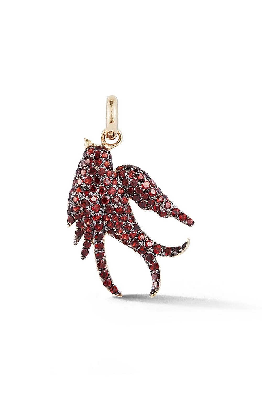 Ruby Sparrow Charm