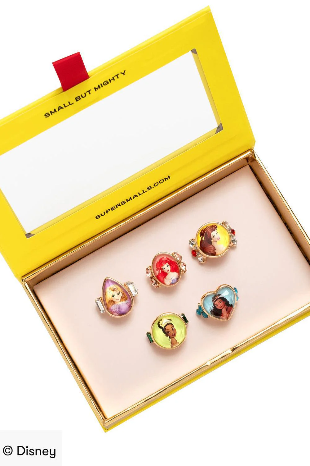 Disney Princess 5-Piece Ring Set