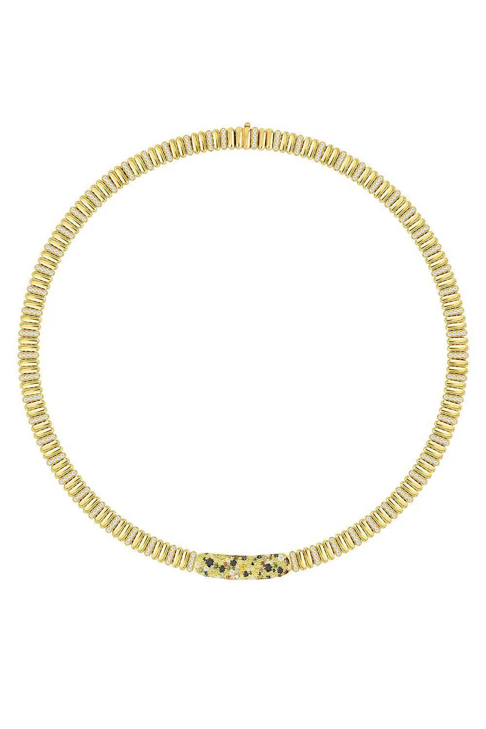 Diamond Mixed Ombre Necklace