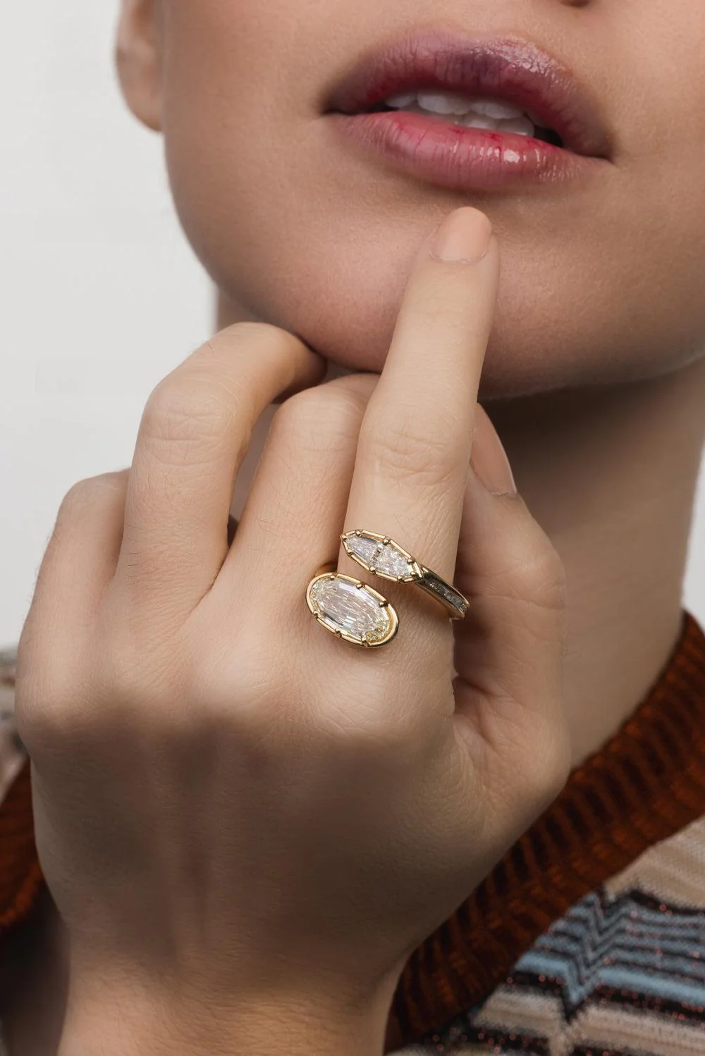 Diamond Wrap Ring - Image 2
