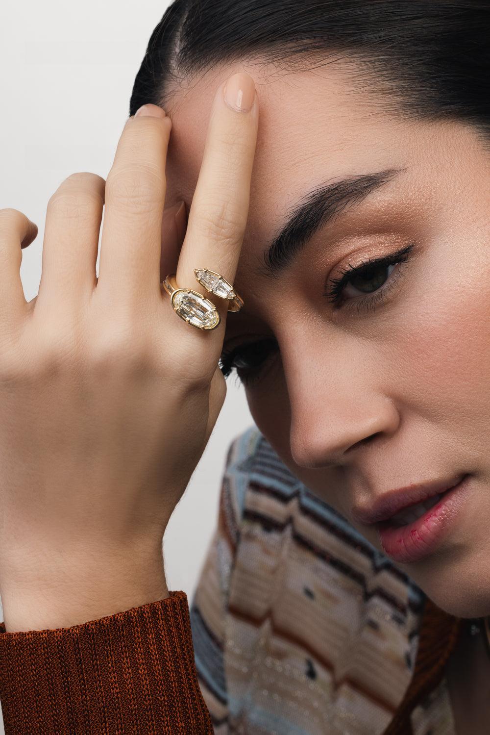 Diamond Wrap Ring - Image 3