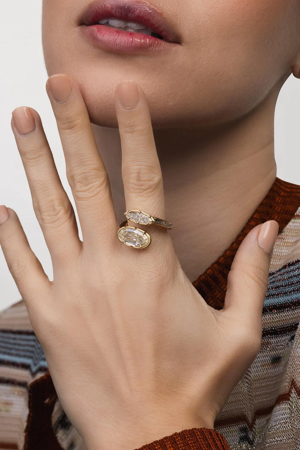 Diamond Wrap Ring - Image 4