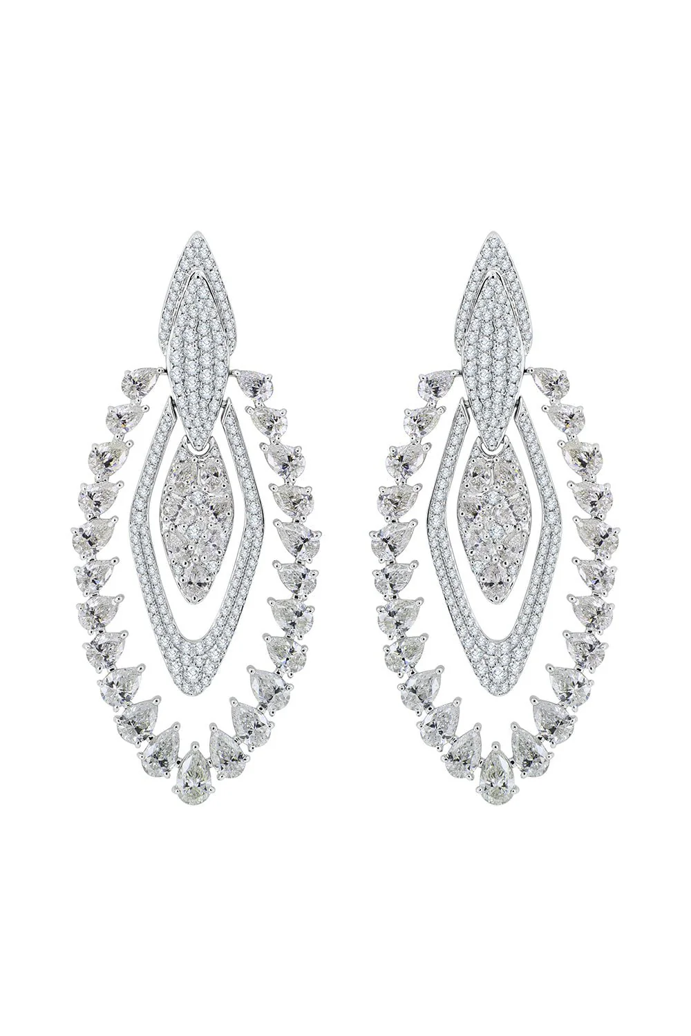 Full Cut Diamond Earrings