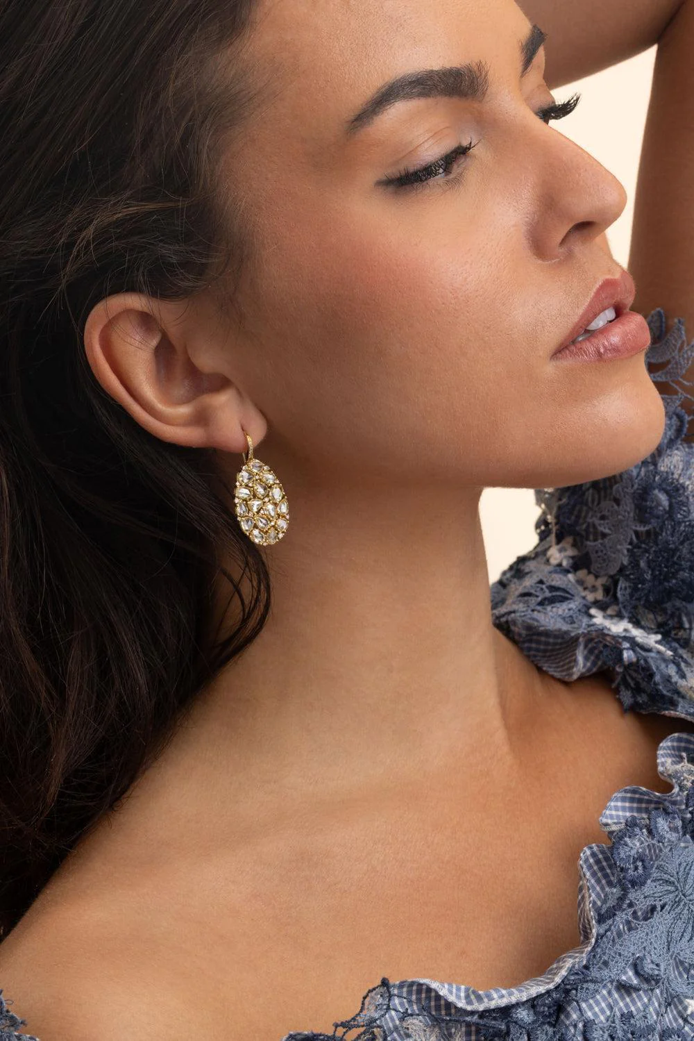 Yellow Diamond Earrings - Image 3