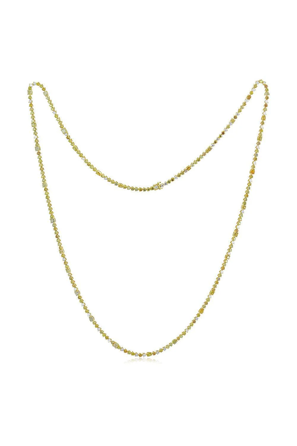 Yellow Diamond Necklace