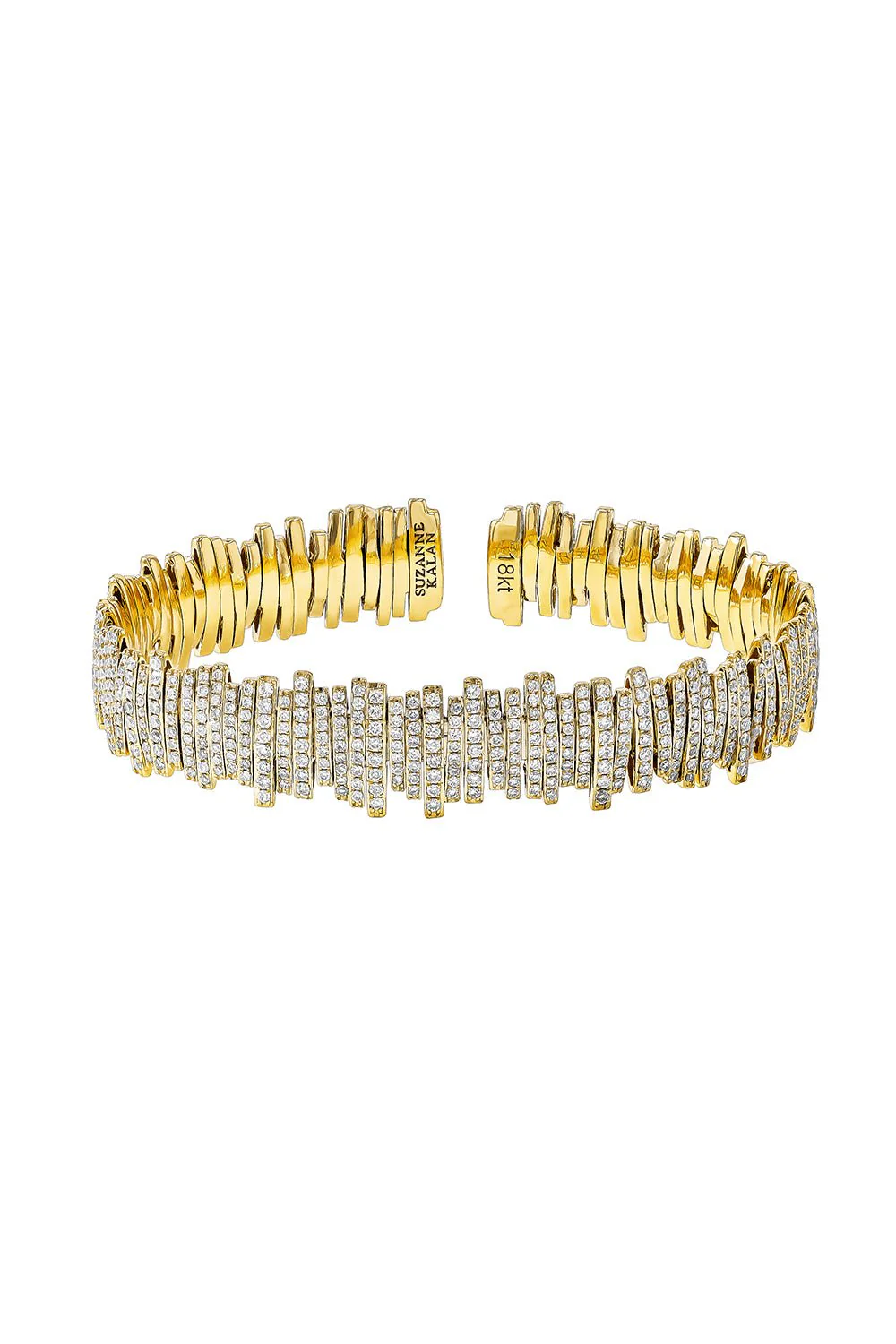 Classic Diamond Full Pave Cuff