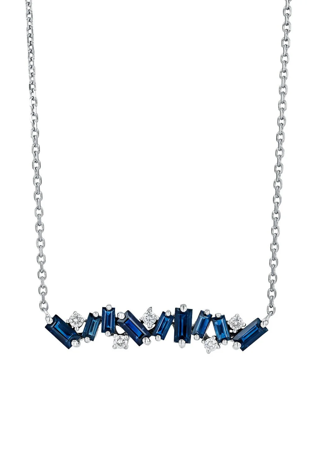 Frenzy Sapphire Pendant Necklace