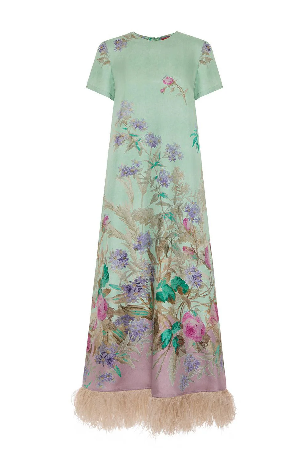 Swing Dress - Heath Feathers