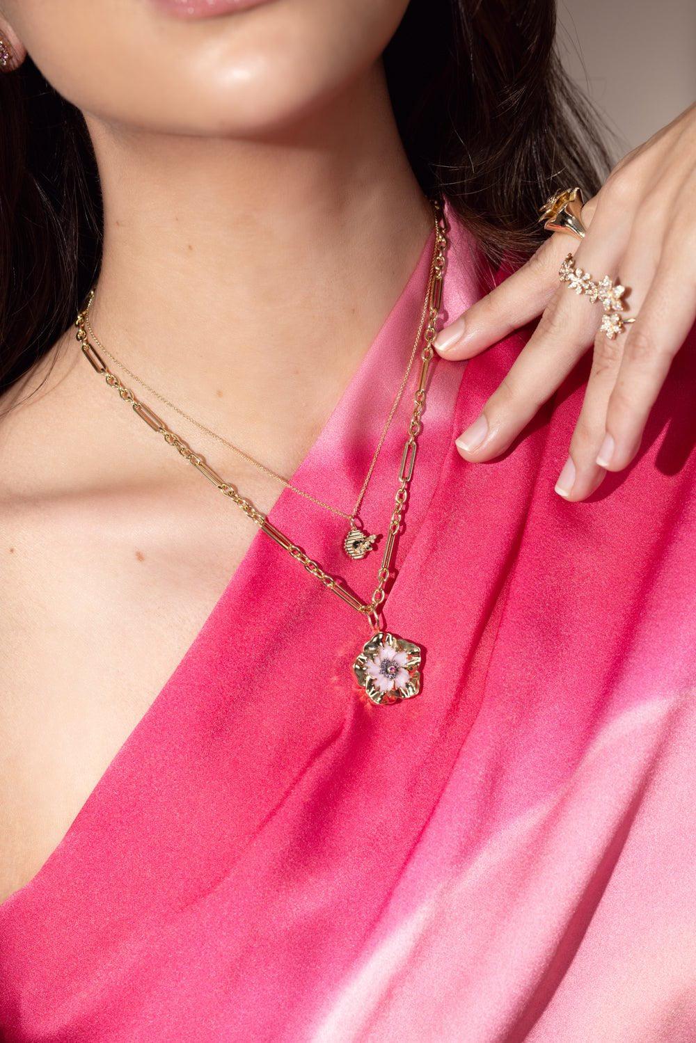 Beehive Charm Necklace - Image 2
