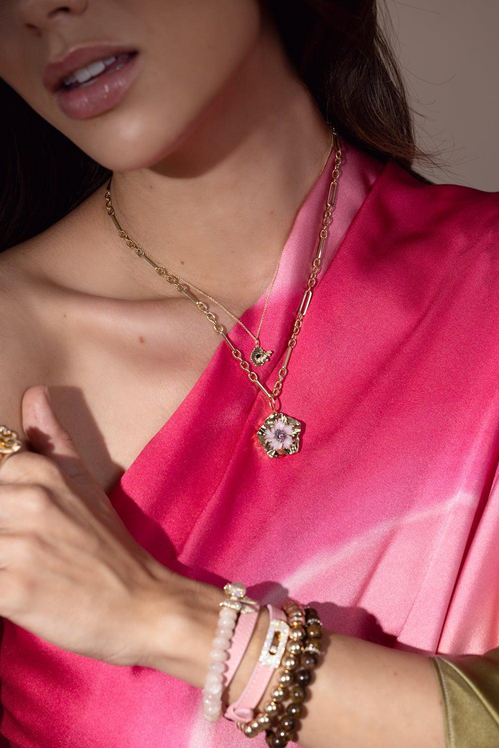 Beehive Charm Necklace - Image 3