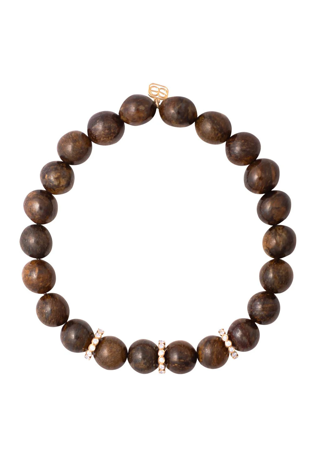 Bronzite Bead Combo Bracelet