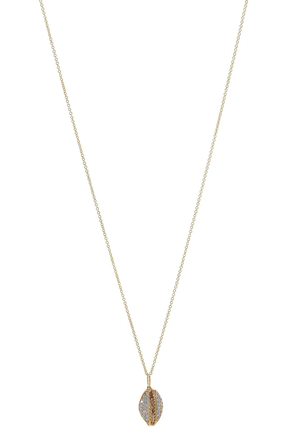 Cowrie Shell Charm Necklace