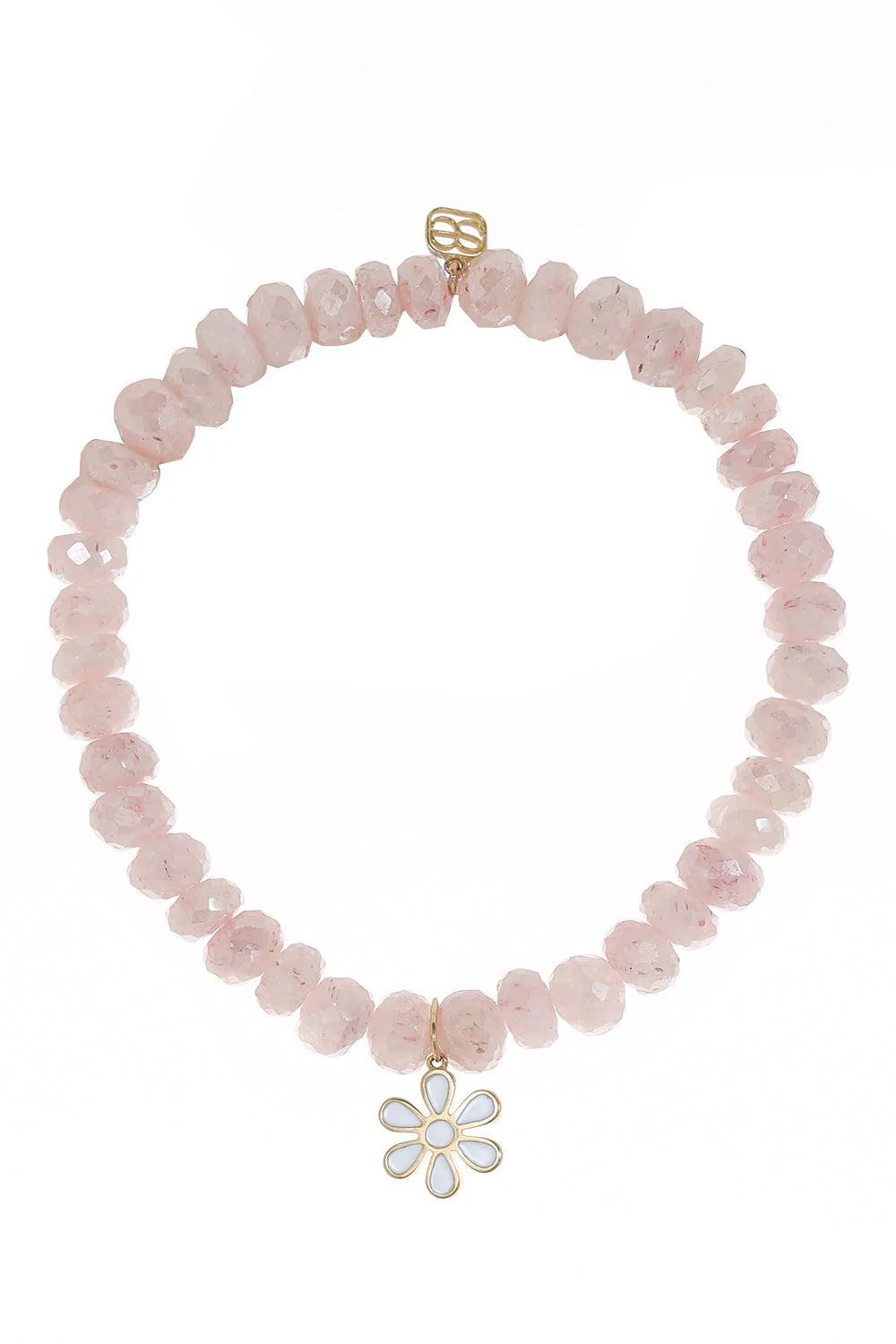 Flower Grapolite Charm Bracelet