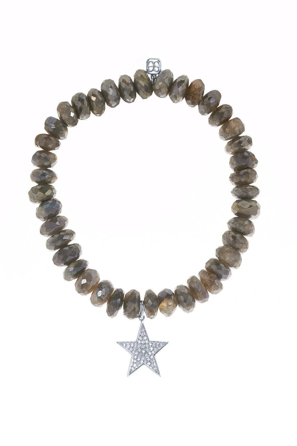 Medium Star Labradorite Charm Bracelet