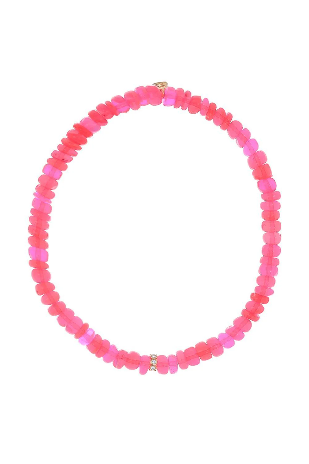 Round Rondelle Ethiopian Opal Bracelet