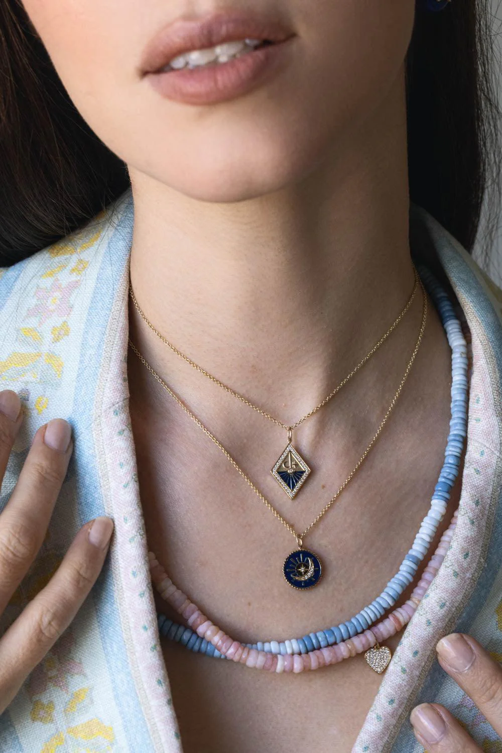 Sundial Medallion Necklace - Image 2