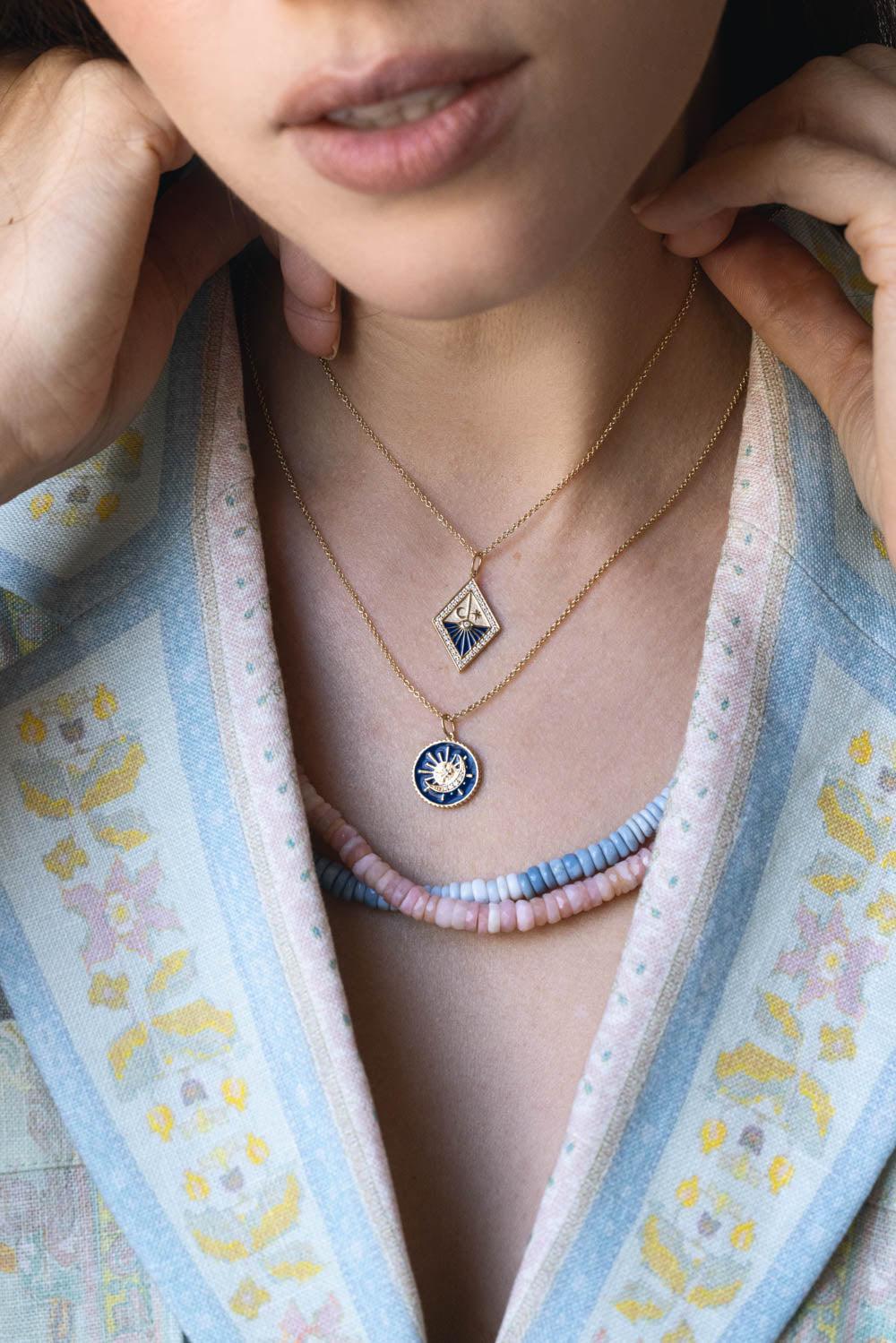 Sundial Medallion Necklace - Image 3