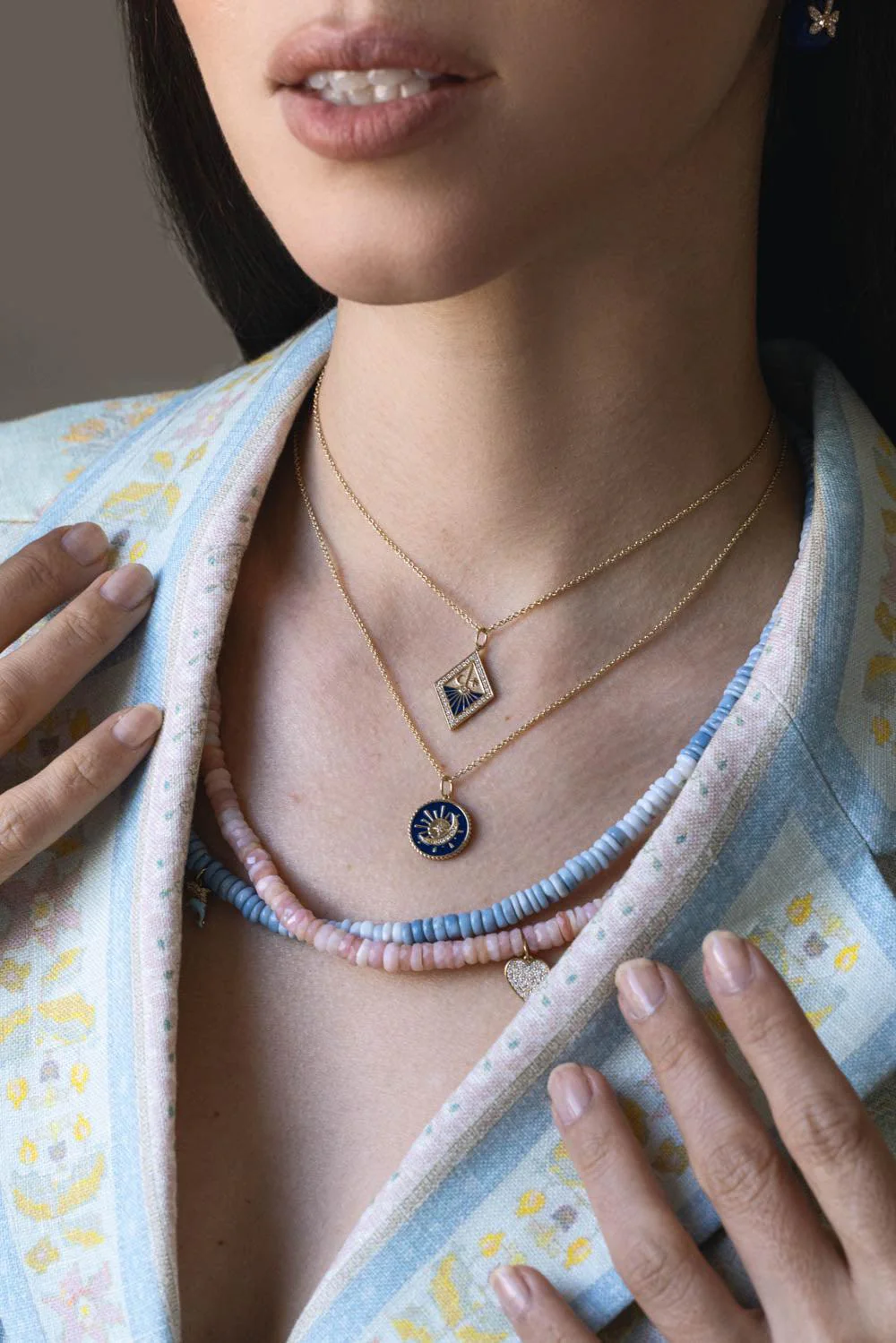 Sundial Medallion Necklace - Image 4