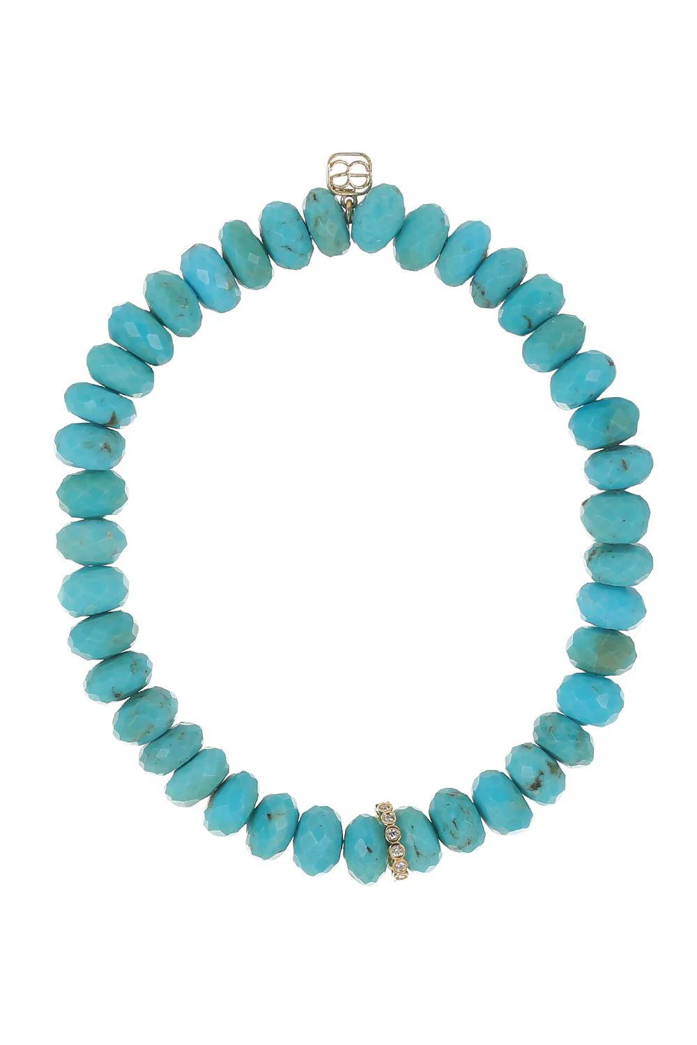Turquoise Round Bezel Bracelet