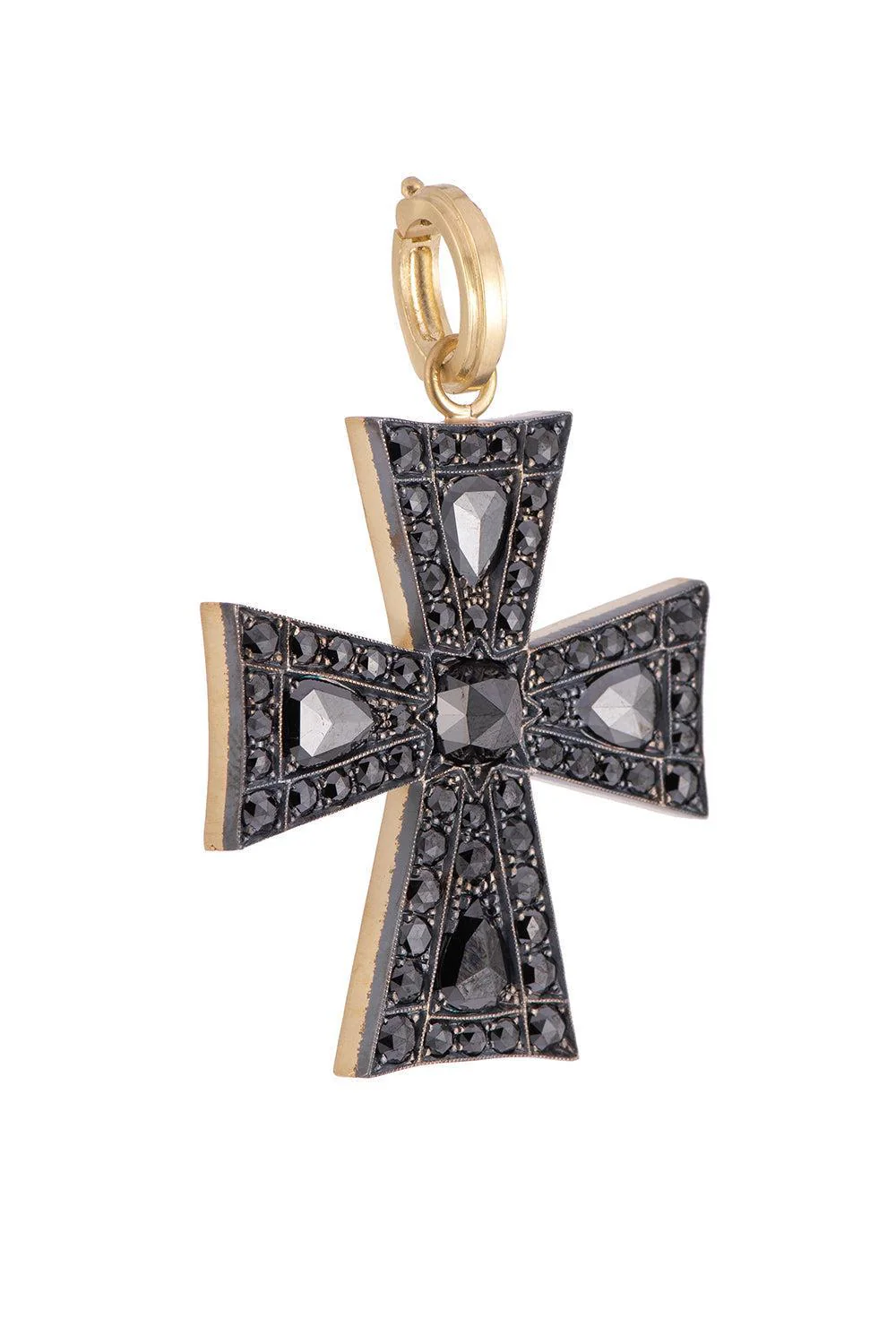 Black Diamond Cross Pendant - Image 4