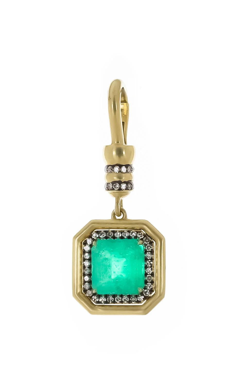 Colombian Emerald Neo Clasp Pendant