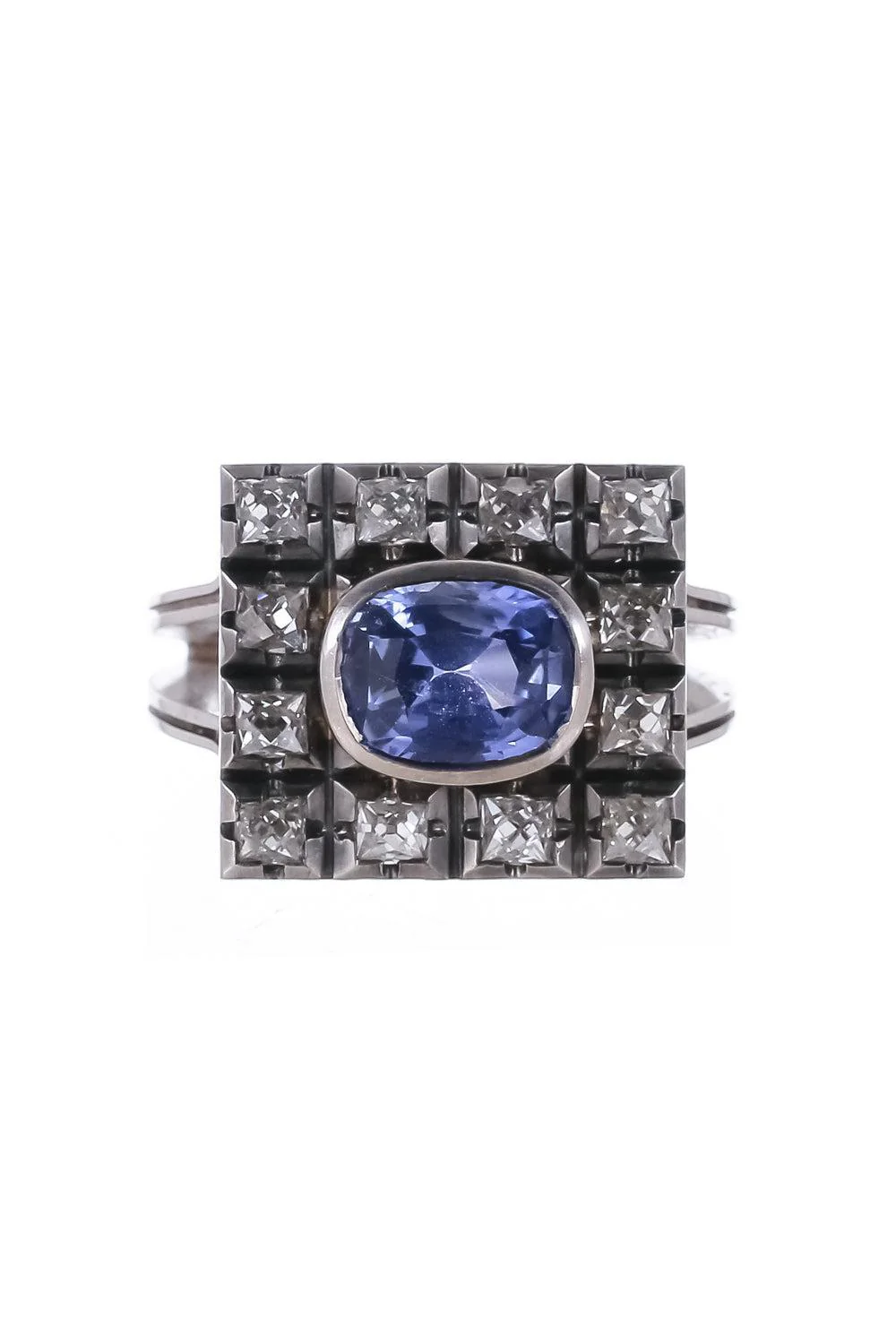 Diamond Ceylon Renee French Cut Ring