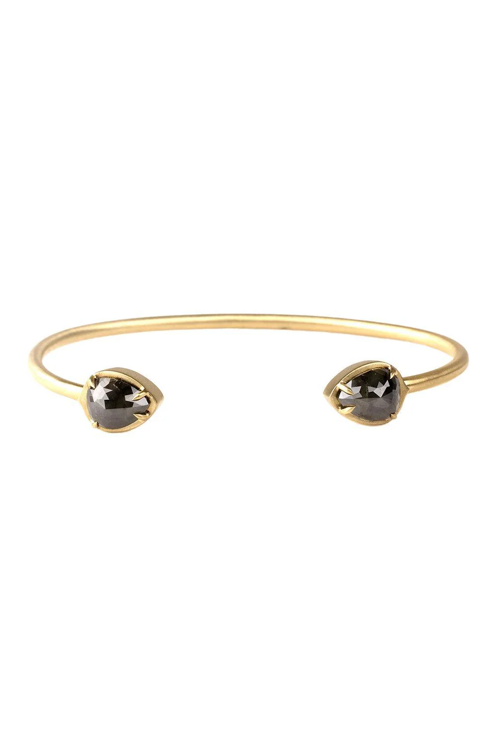 Diamond Pear Rough Cut Bracelet