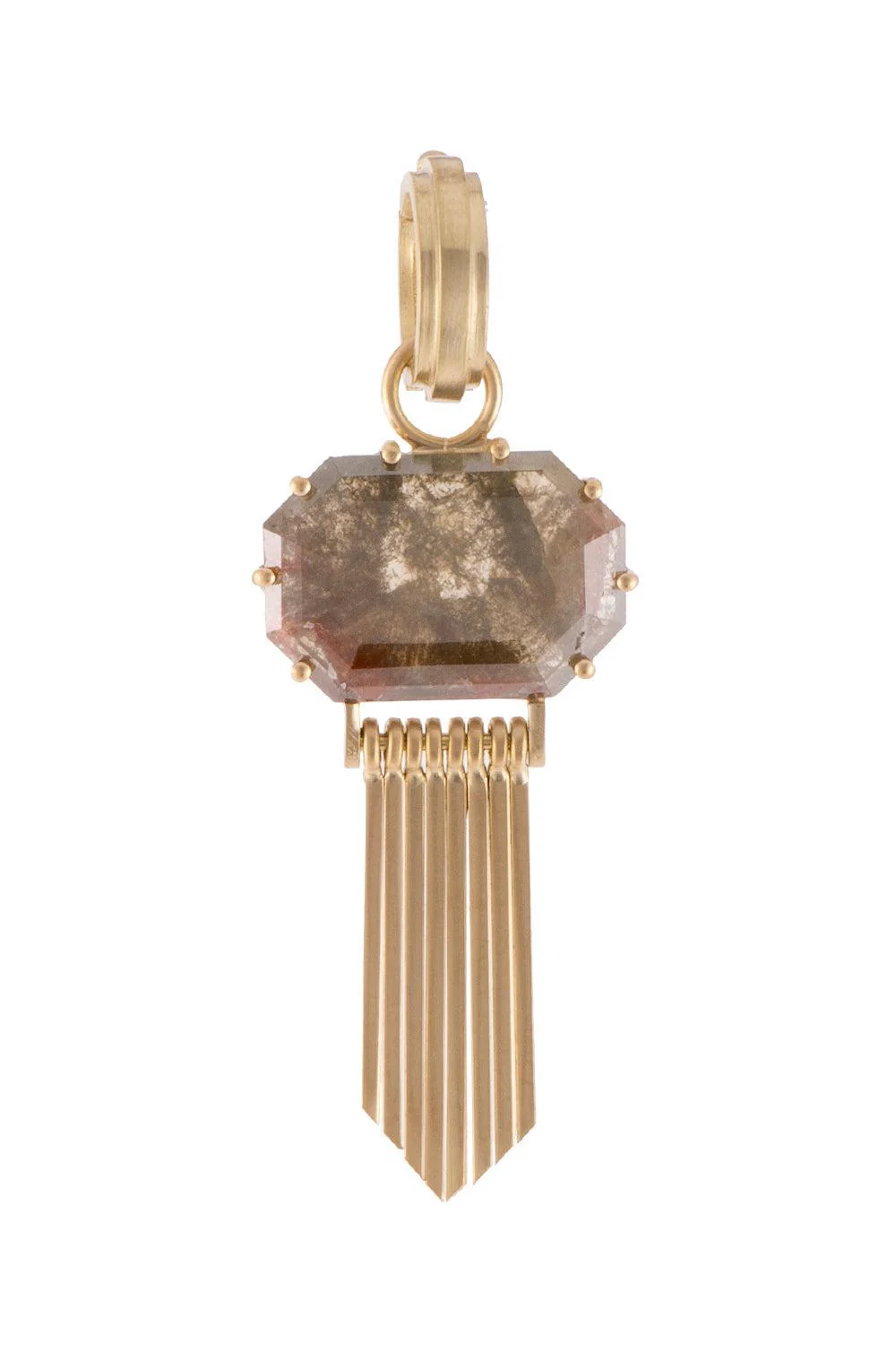 Diamond Rough Cut Sima Pendant