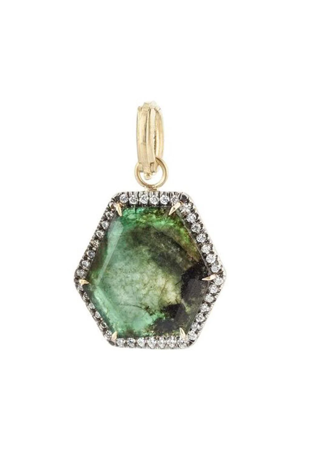 Emerald Diamond Pendant - Image 5