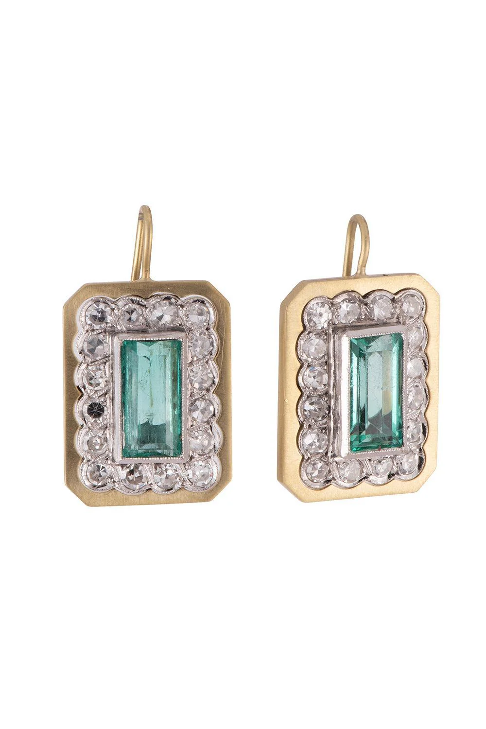 Emerald Vintage Earrings