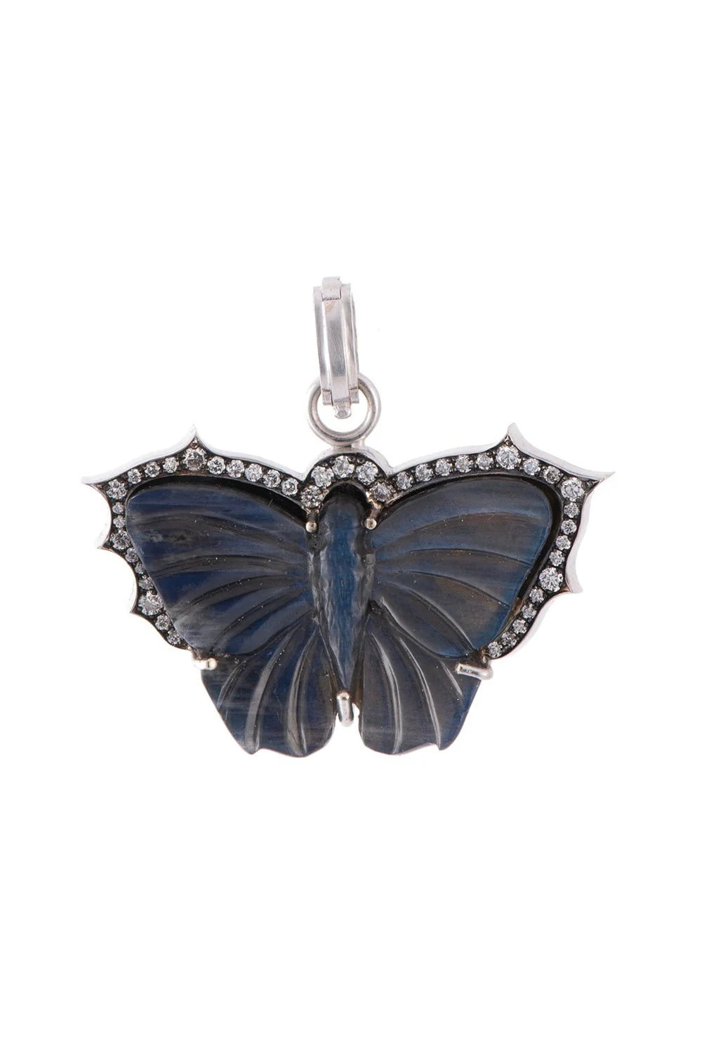 Large Spectrolite Butterfly Pendant