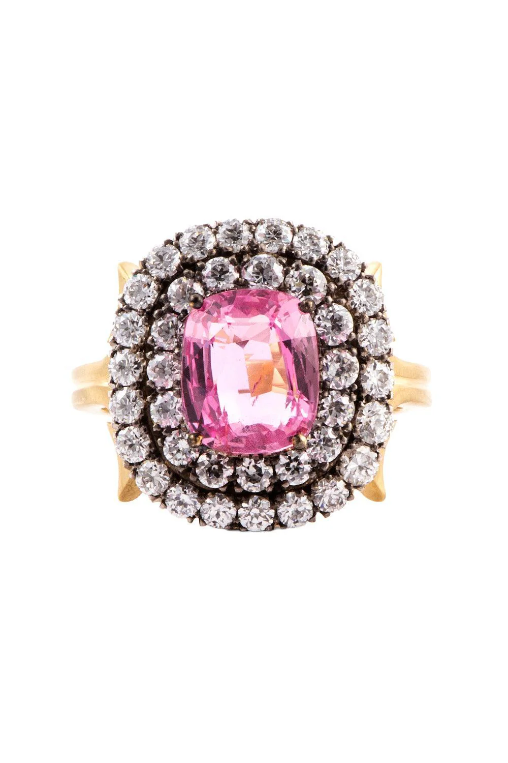 Padparasha Sapphire Ring