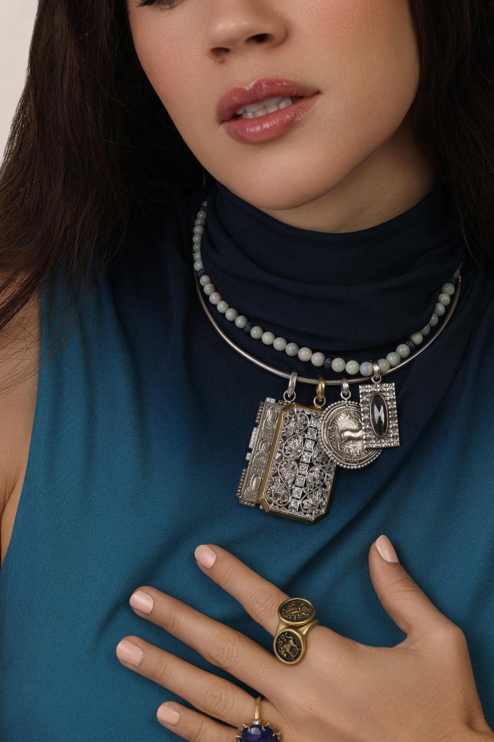 Renee Rough Diamond Pendant - Image 4