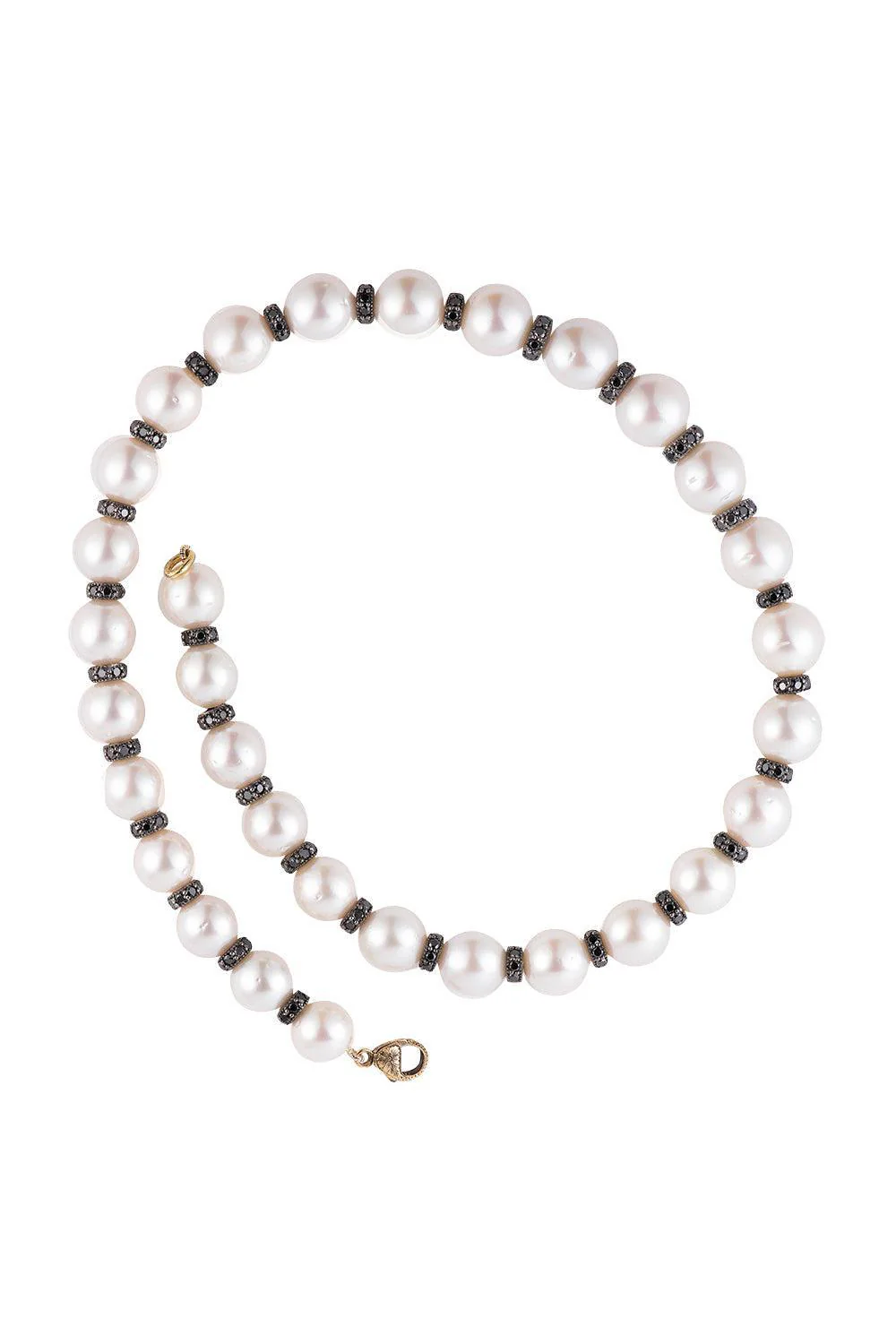 South Sea Pearl Rondelle Necklace